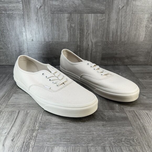 Vans Authentic Men's size 11 Bone Canvas Casual Shoes - Picture 2 of 8